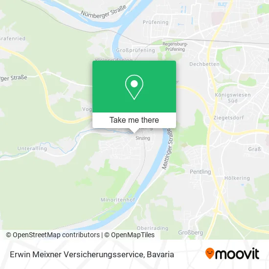 Карта Erwin Meixner Versicherungsservice