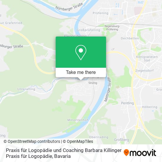 Praxis für Logopädie und Coaching Barbara Killinger Praxis für Logopädie map