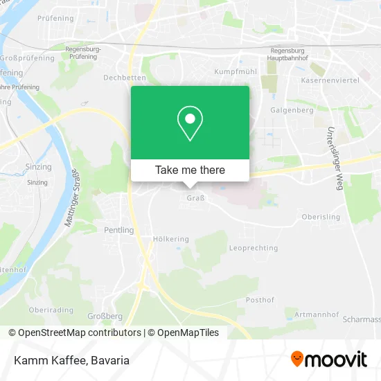 Карта Kamm Kaffee