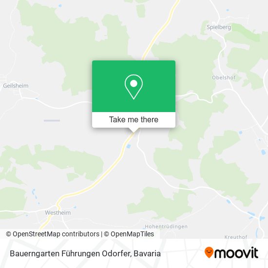 Bauerngarten Führungen Odorfer map