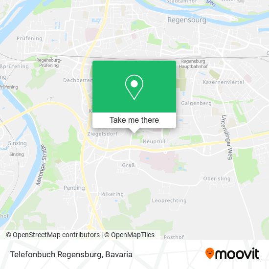 Telefonbuch Regensburg map