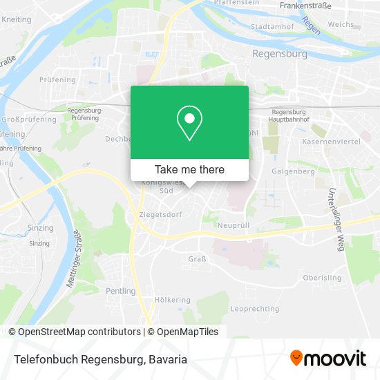Telefonbuch Regensburg map