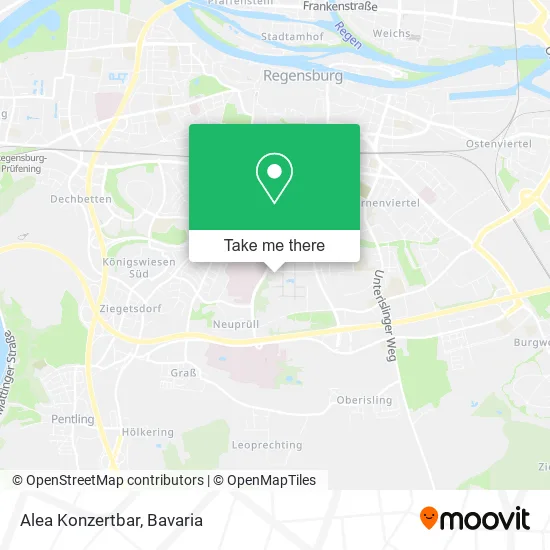 Карта Alea Konzertbar