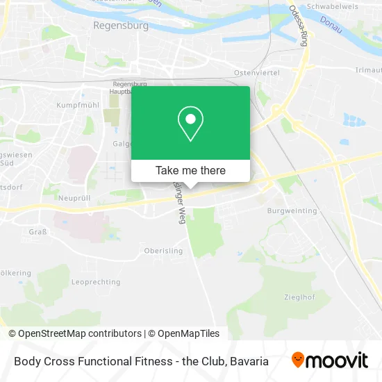 Карта Body Cross Functional Fitness - the Club