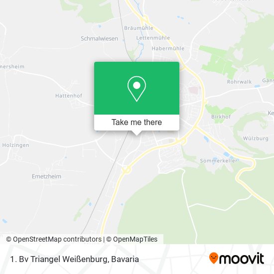 1. Bv Triangel Weißenburg map