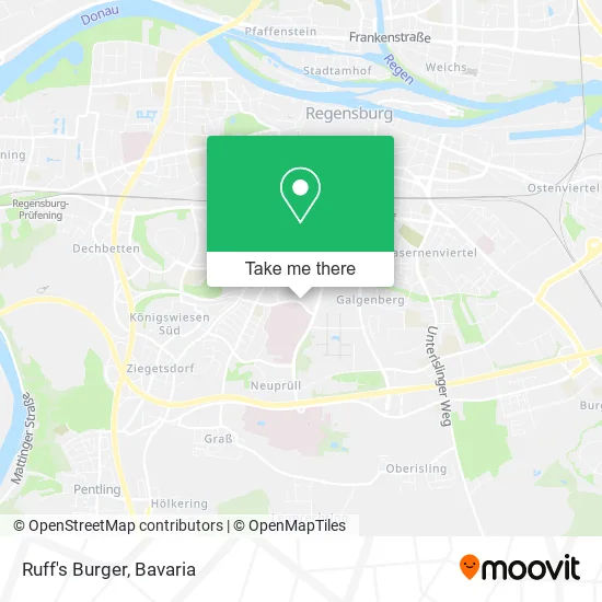Карта Ruff's Burger