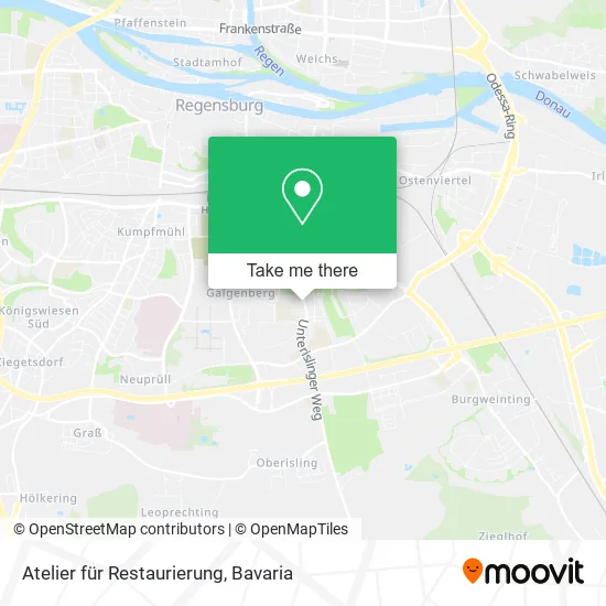 Карта Atelier für Restaurierung
