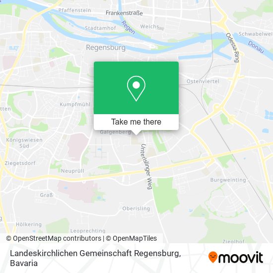 Landeskirchlichen Gemeinschaft Regensburg map