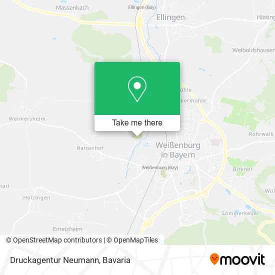 Карта Druckagentur Neumann