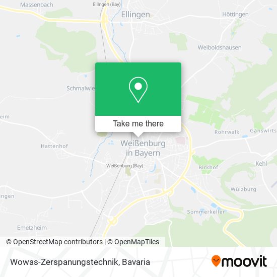 Wowas-Zerspanungstechnik map