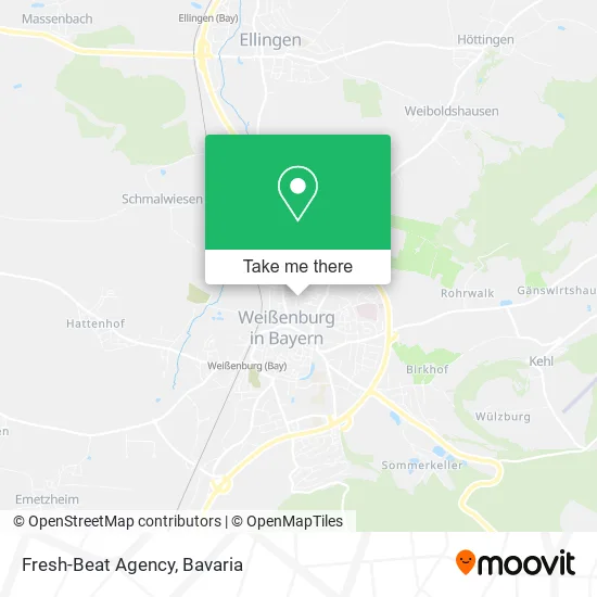 Карта Fresh-Beat Agency