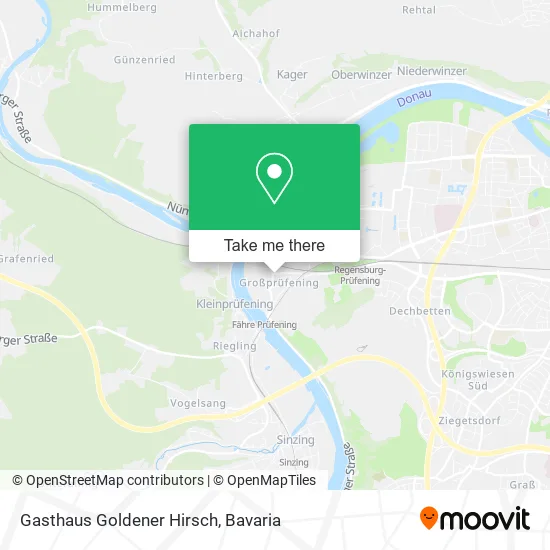 Карта Gasthaus Goldener Hirsch
