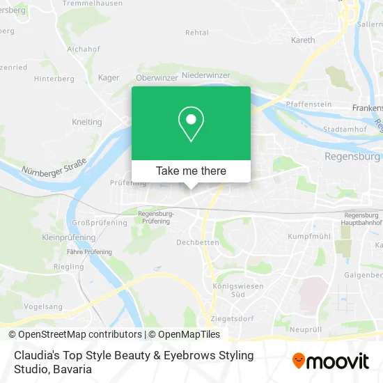 Карта Claudia's Top Style Beauty & Eyebrows Styling Studio