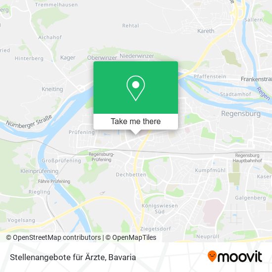 Stellenangebote für Ärzte map