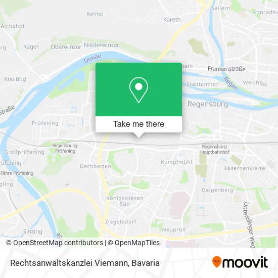 Карта Rechtsanwaltskanzlei Viemann