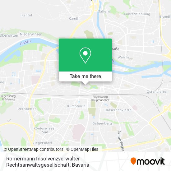 Römermann Insolvenzverwalter Rechtsanwaltsgesellschaft map
