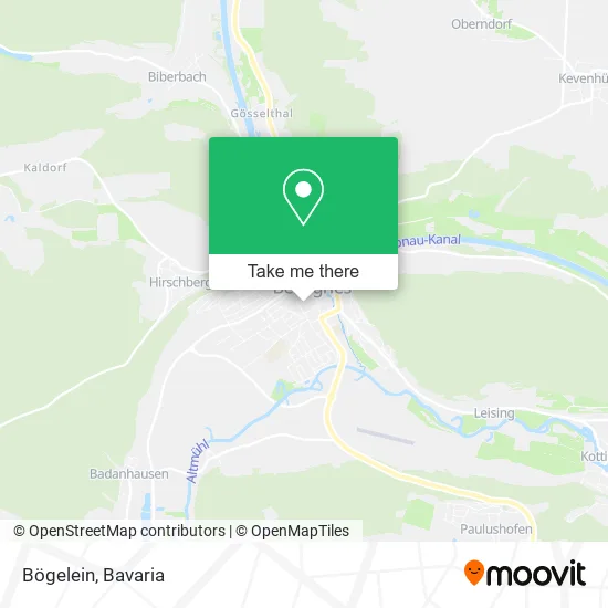Карта Bögelein