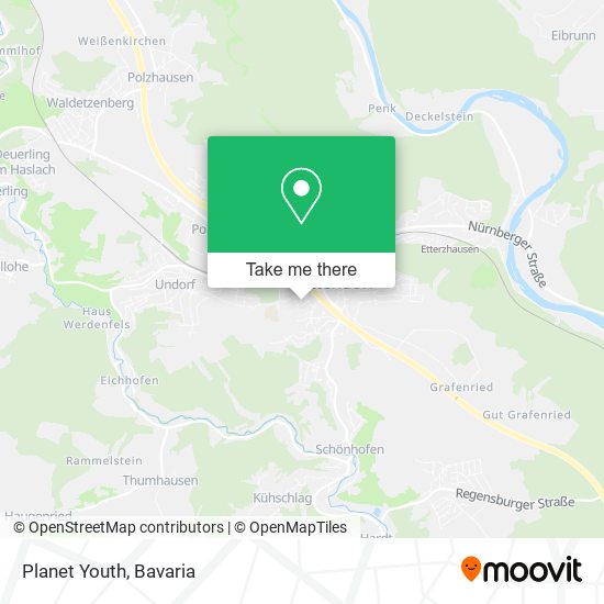 Карта Planet Youth