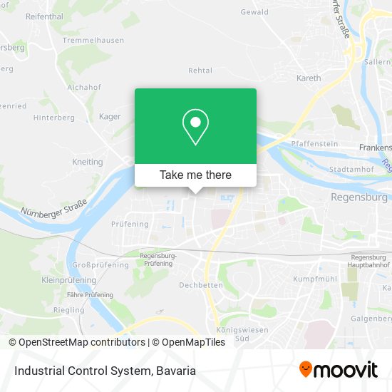 Industrial Control System map