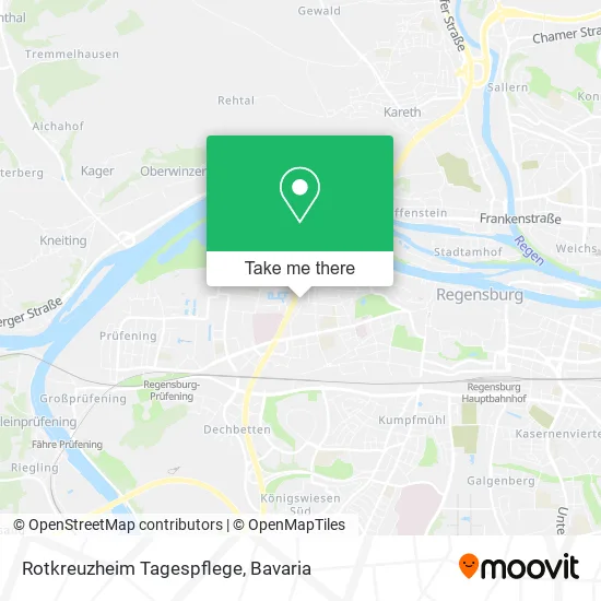 Карта Rotkreuzheim Tagespflege