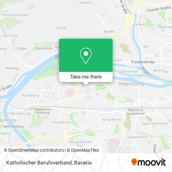 Katholischer Berufsverband map