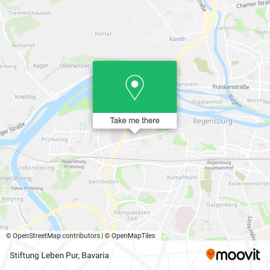 Stiftung Leben Pur map
