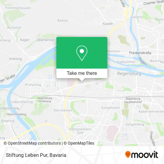 Карта Stiftung Leben Pur