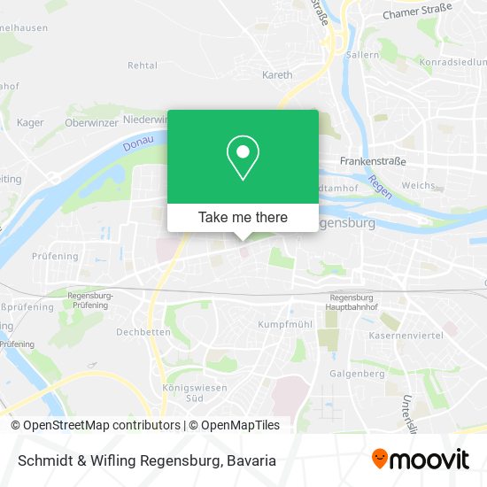 Schmidt & Wifling Regensburg map