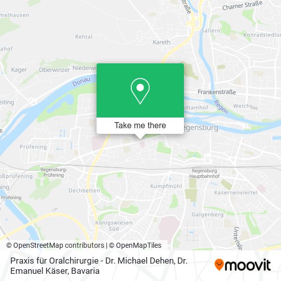 Praxis für Oralchirurgie - Dr. Michael Dehen, Dr. Emanuel Käser map