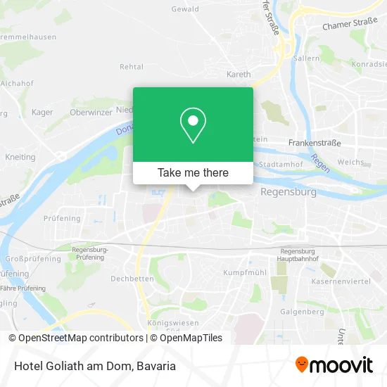 Карта Hotel Goliath am Dom