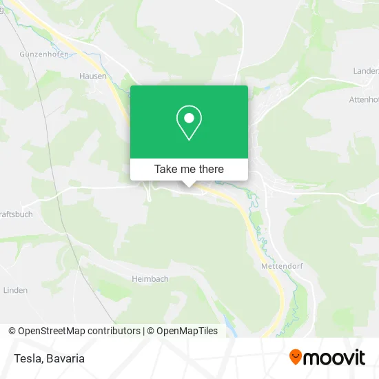 Карта Tesla