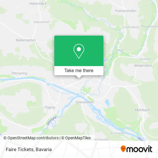 Карта Faire Tickets