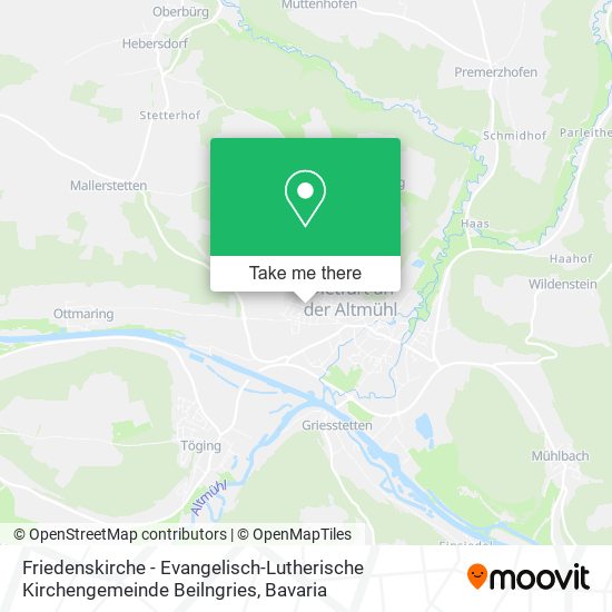 Friedenskirche - Evangelisch-Lutherische Kirchengemeinde Beilngries map
