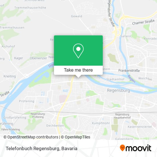 Telefonbuch Regensburg map