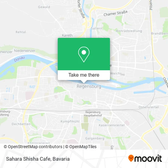 Карта Sahara Shisha Cafe