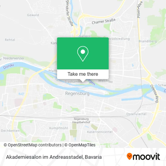 Карта Akademiesalon im Andreasstadel