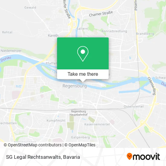 Карта SG Legal Rechtsanwalts