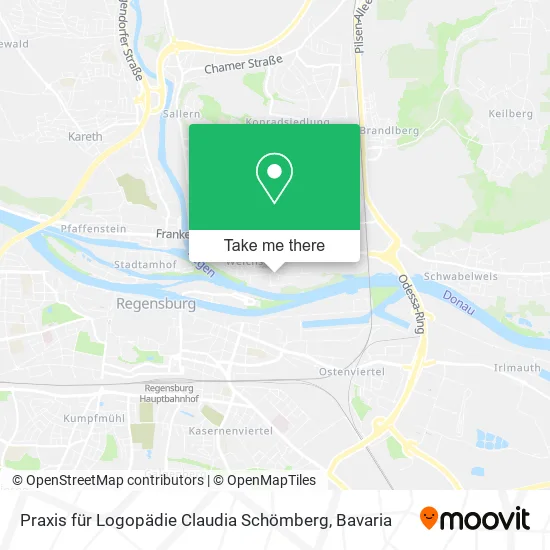 Карта Praxis für Logopädie Claudia Schömberg