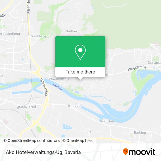 Ako Hotelverwaltungs-Ug map