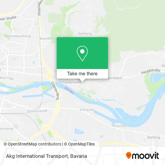 Карта Akg International Transport