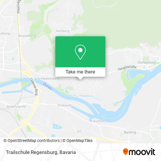 Карта Trailschule Regensburg