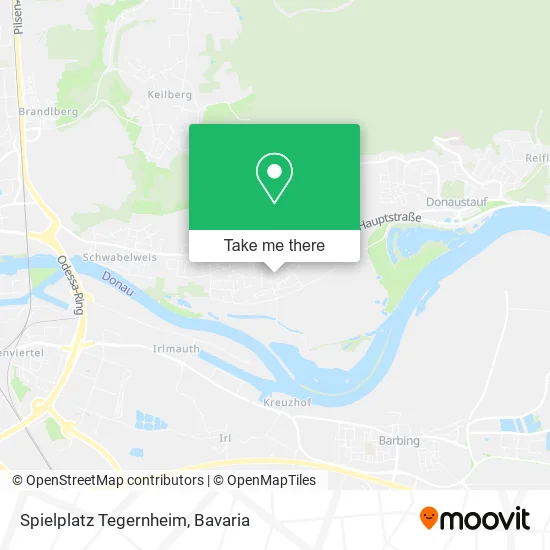 Карта Spielplatz Tegernheim