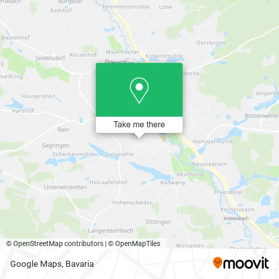 Карта Google Maps
