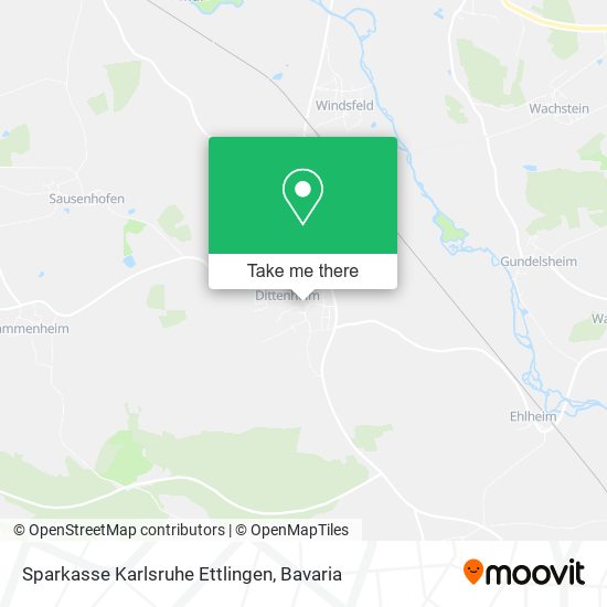Карта Sparkasse Karlsruhe Ettlingen