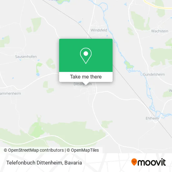 Карта Telefonbuch Dittenheim