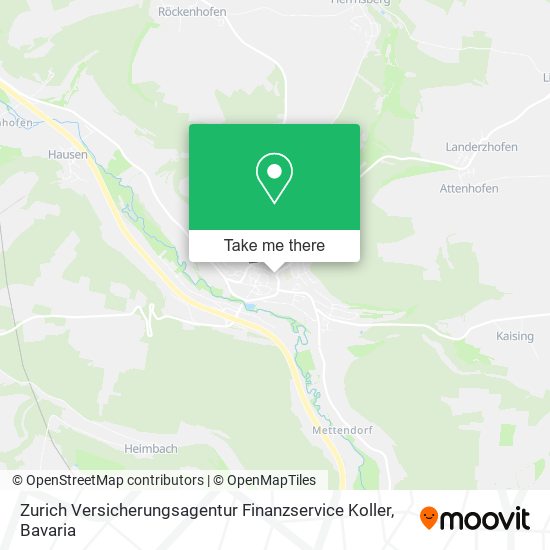 Zurich Versicherungsagentur Finanzservice Koller map