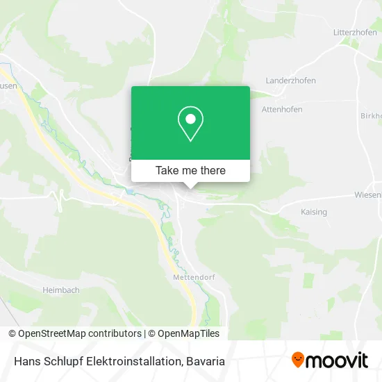 Карта Hans Schlupf Elektroinstallation