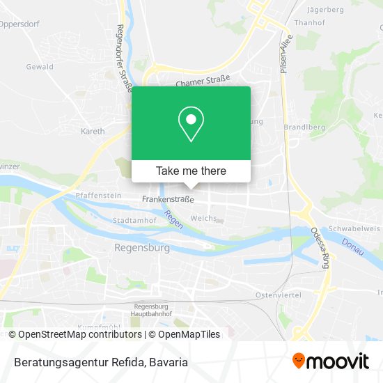 Beratungsagentur Refida map