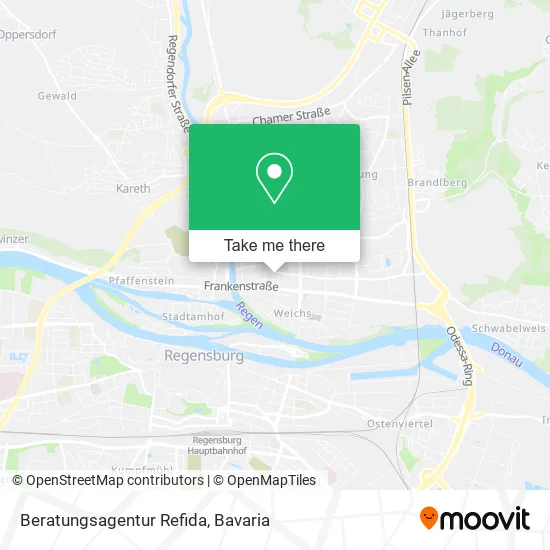 Карта Beratungsagentur Refida
