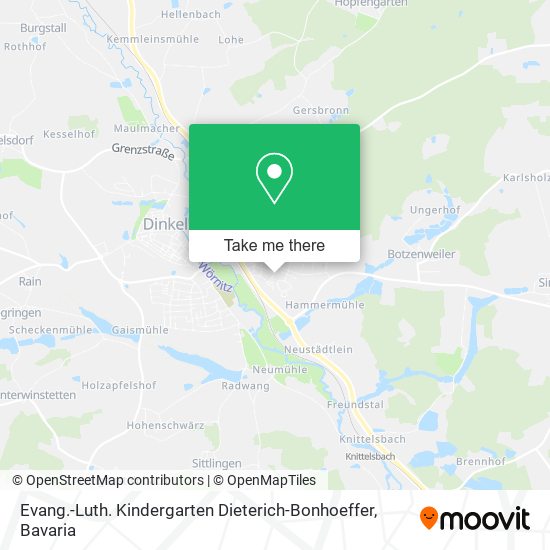Evang.-Luth. Kindergarten Dieterich-Bonhoeffer map